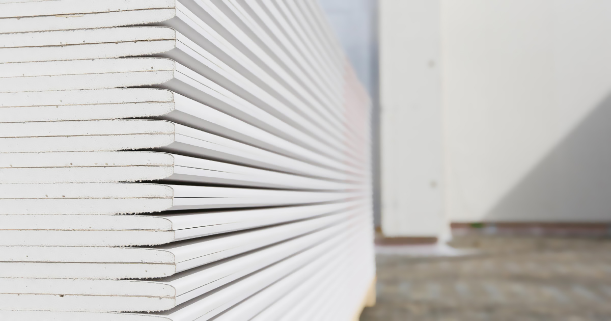 Drywall construction is booming